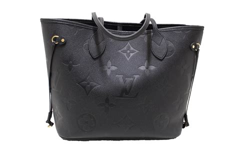 louis vuitton neverfull leather replica|louis vuitton black leather tote.